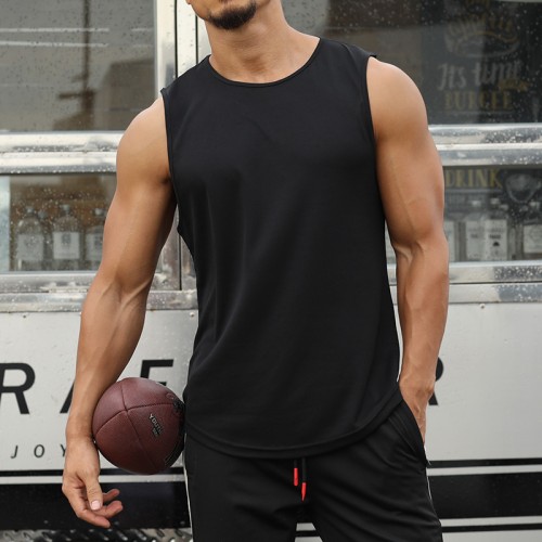 Men's Quick Dry Breathable Sports Sleeveless Running Training Basketball Tank Top