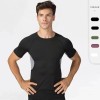 mens short-sleeved sports shirts