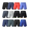 Men's/Ladies' loose-fitting 5 pants quick-drying lined anti-slip double-layer gym shorts