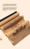 Cork +Natural Rubber Yoga Mat ，environmentally friendly , non-slip stability